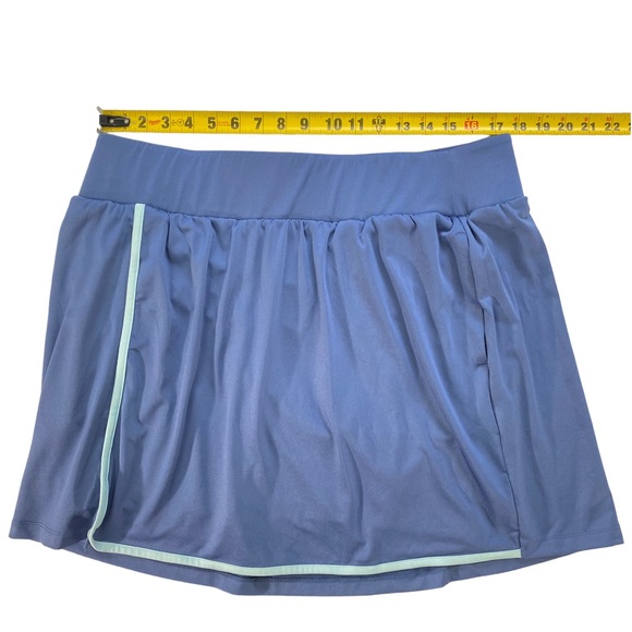 Livi Lane Bryant Blue Athletic Skort Skirt Pockets Shorts Womens 18 20 Gym Walk - Picture 5 of 10